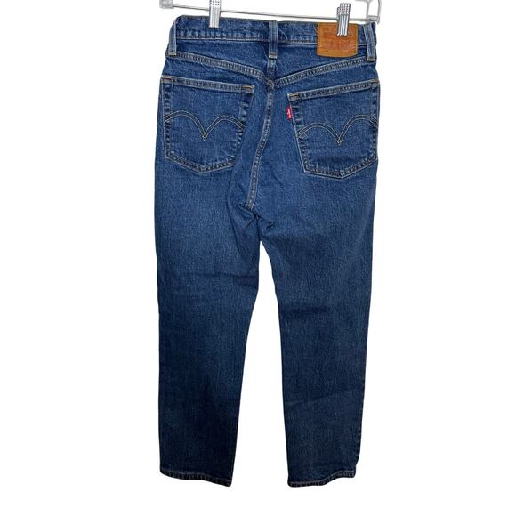 Levi’s Premium 501 Women’s Jeans‎ Size 25 Button Fly Straight Leg High Rise Blue - Picture 2 of 12